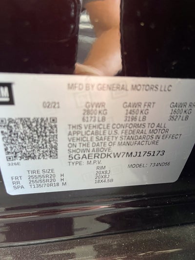 2021 Buick Enclave Avenir