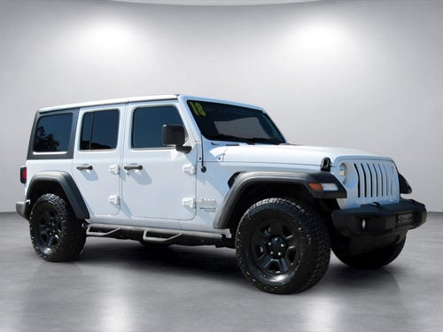 2018 Jeep Wrangler Unlimited Sport S 4x4