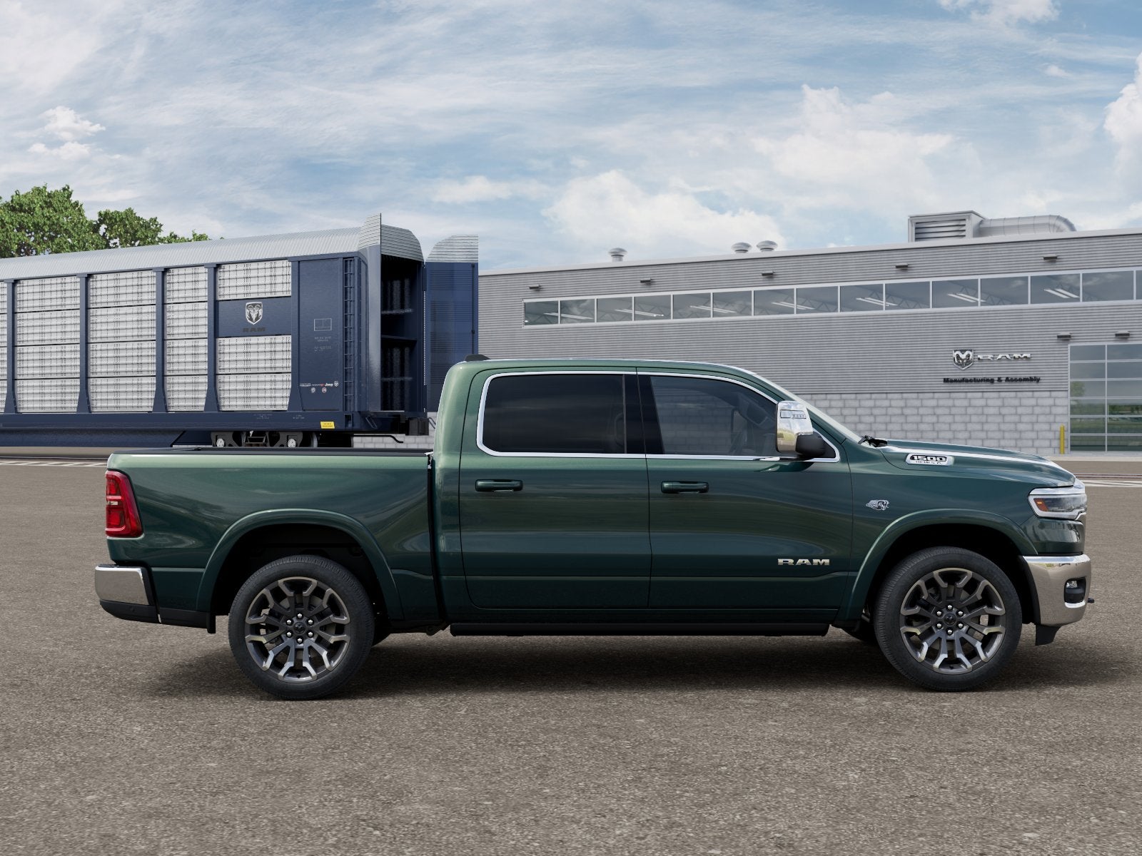 2027 RAM 1500 RAM 1500 LONGHORN CREW CAB 4X4 5'7' BOX